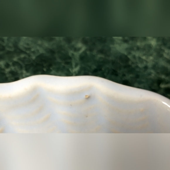 Vintage McCoy Pottery Seashell Clamshell Islander Dish Light Blue USA - Picture 6 of 8